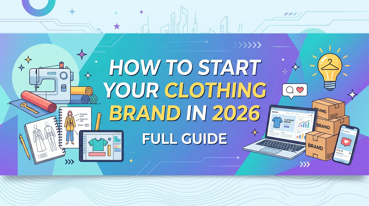 How to Start a Clothing Line: A Complete Strategy Guide to Building a Clothing Brand (2026)