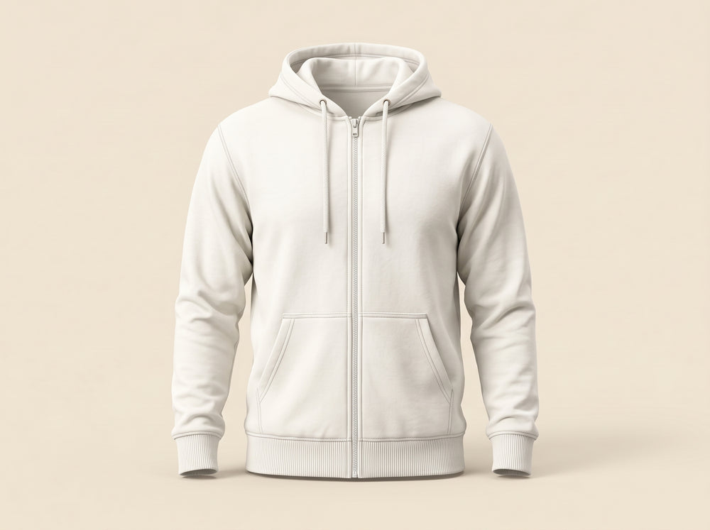Blank Zip Up Hoodie