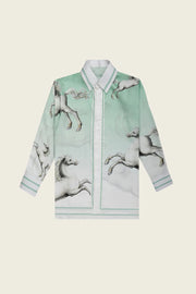 Silk Satin Suit