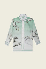 Silk Satin Suit